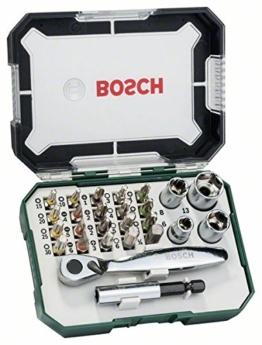 Bosch Steckschlüsselsatz 26-teilig