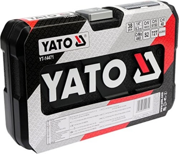 Yato Steckschlüsselsatz 38-teilig